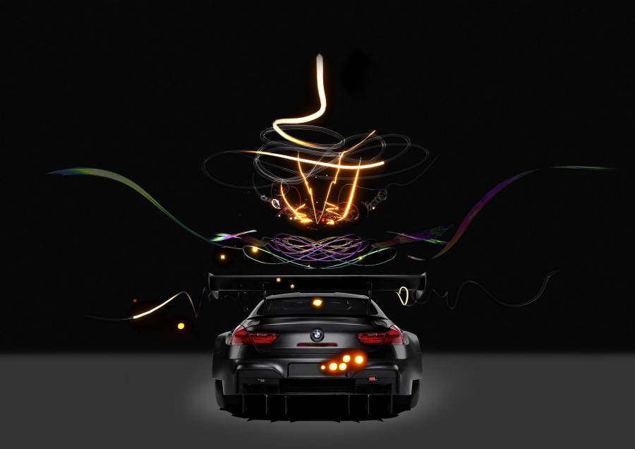  BMW M6 GT3 Art Car by Cao Fei (F13) 2017 года  (фото 2 из 15)